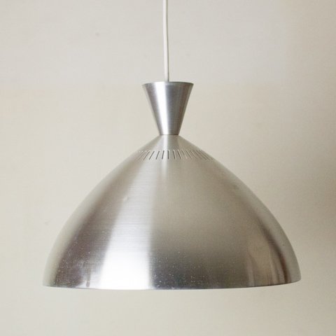 DENMARK SILVER COLOR ROUND SHADE PENDANT LAMP