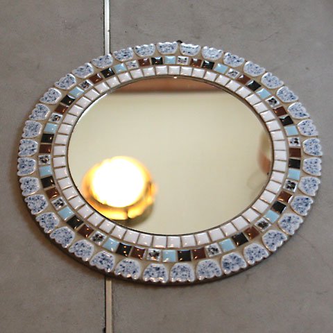 DENMARK HAND MADE TILE MIRROR