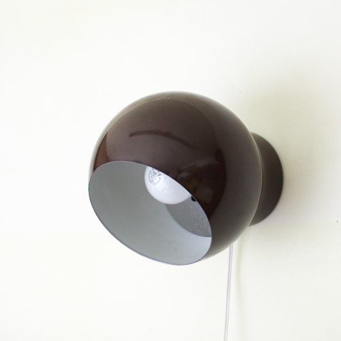 DENMARK BROWN BALL STYLE WALL/STAND LAMP