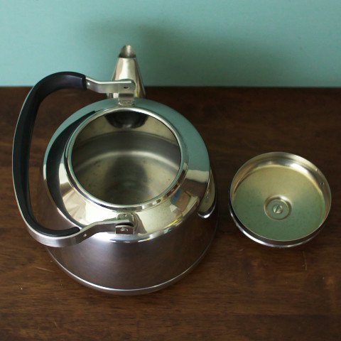 NORWAY POLARIS STAINLESS/COPPER KETTLE - 北欧ビンテージ雑貨ショップ｜THE TIME HAS COME