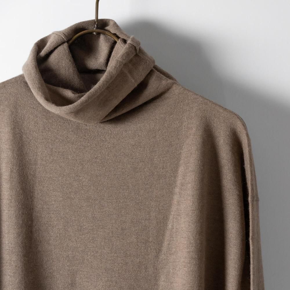 <img class='new_mark_img1' src='https://img.shop-pro.jp/img/new/icons13.gif' style='border:none;display:inline;margin:0px;padding:0px;width:auto;' />C.T.plage ラクーン混タートルネックセーター CAMEL