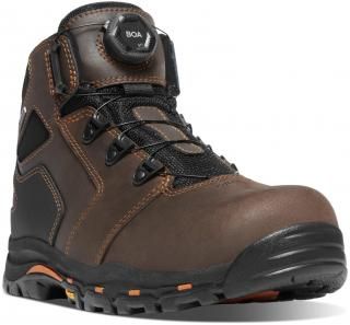 ʡ Danner Vicious BOA 4.5 Brown/Orange Composite Toe (NMT)