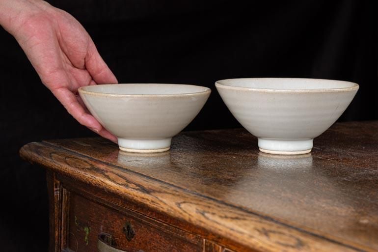 妻の作った 茶碗 ダイヤのキング 陶芸