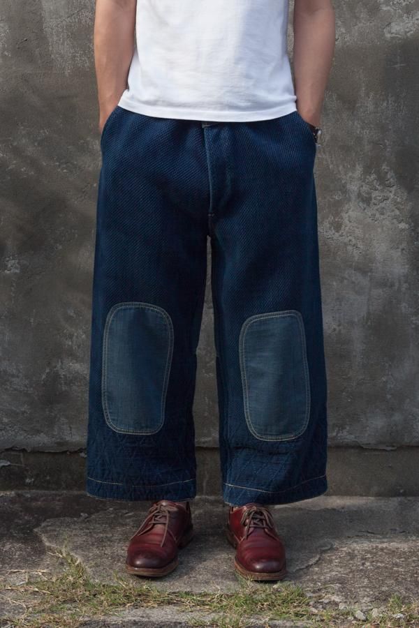 国産品 KENDO CLASSIC PORTER パンツ PANTS BLUE INDIGO パンツ 