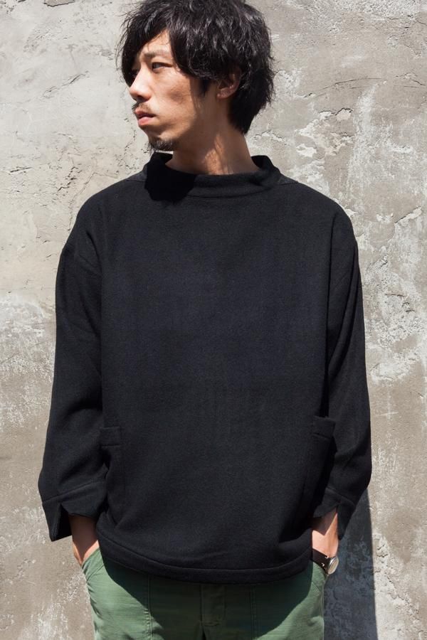 87％以上節約 Porter Classic - LAMB WOOL SMOCK BLACK agapeeurope.org