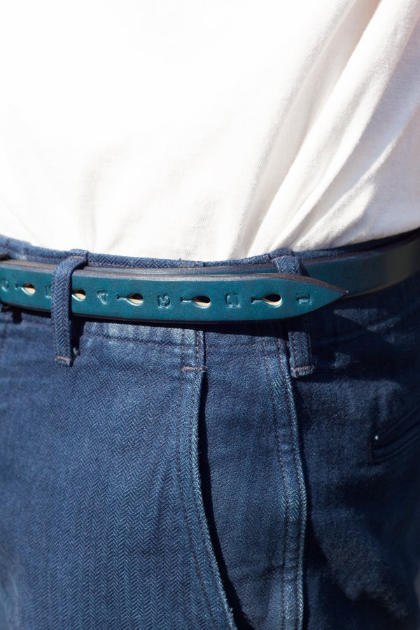 PORTER CLASSIC】LEATHER BELT-SLOW&STEADY