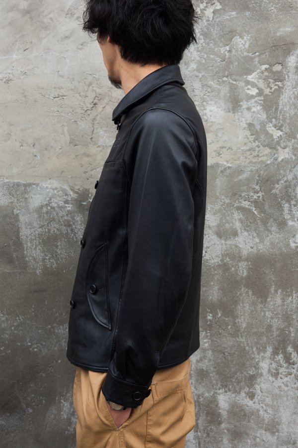 PORTER CLASSIC】SHEEP LEATHER DOUBLE JACKET-SLOW&STEADY