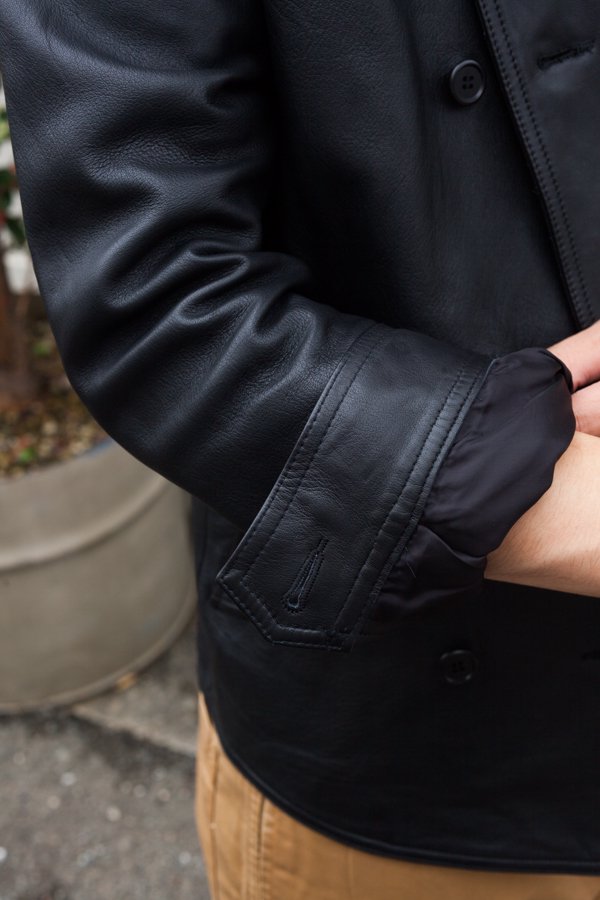 PORTER CLASSIC】SHEEP LEATHER DOUBLE JACKET-SLOW&STEADY