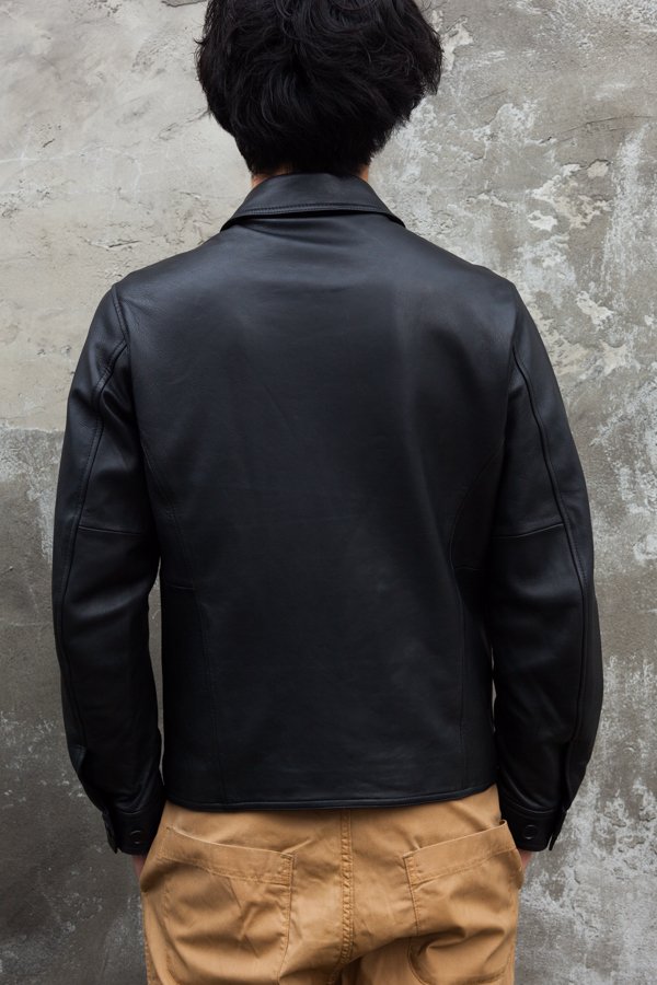 PORTER CLASSIC】SHEEP LEATHER DOUBLE JACKET-SLOW&STEADY