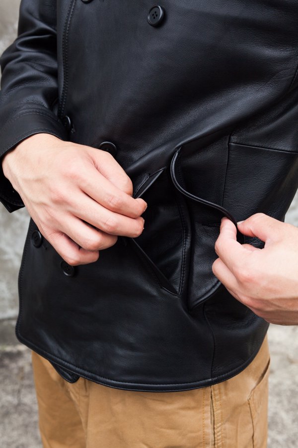 PORTER CLASSIC】SHEEP LEATHER DOUBLE JACKET-SLOW&STEADY