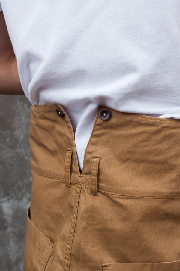 PORTER CLASSIC oiled canvas pants | housecleaningmadison.com