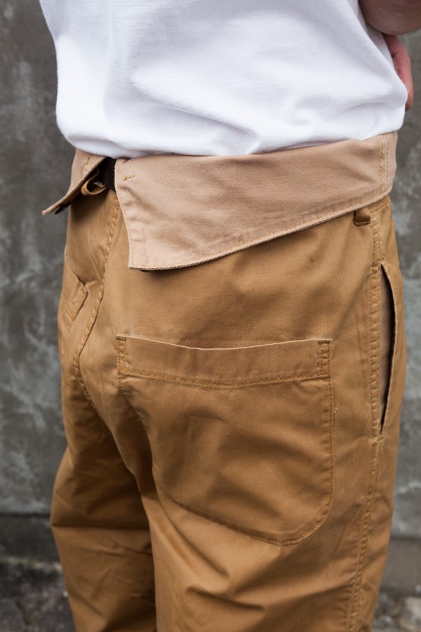 PORTER CLASSIC】OILED CANVAS PANTS-SLOW&STEADY