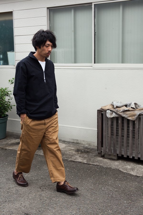 PORTER CLASSIC】OILED CANVAS PANTS-SLOW&STEADY