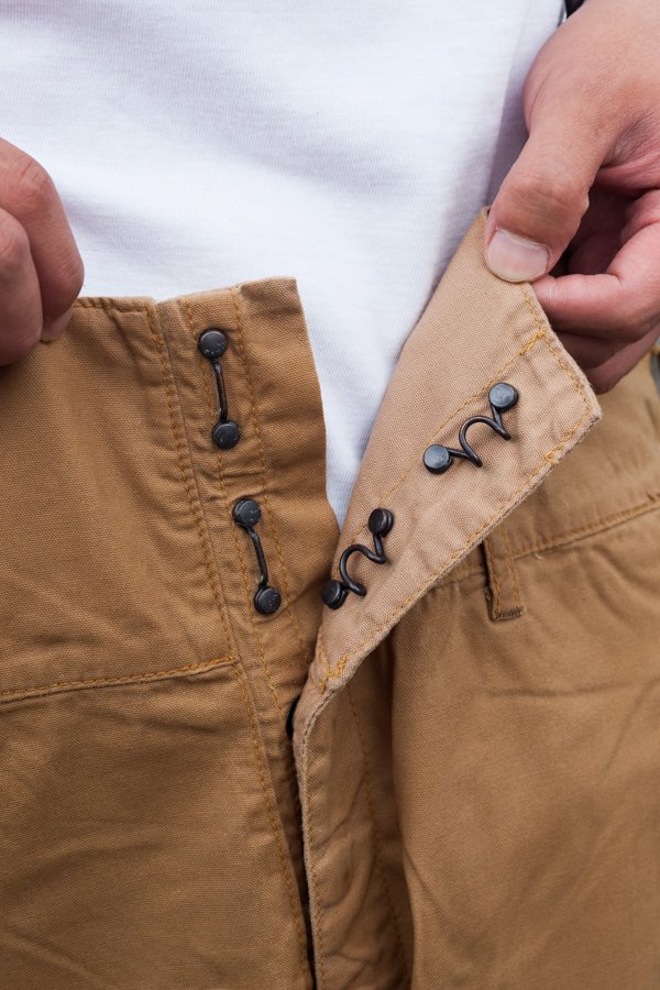 PORTER CLASSIC】OILED CANVAS PANTS-SLOW&STEADY