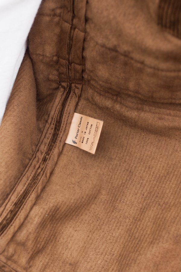 PORTER CLASSIC】CORDUROY NORFOLK JACKET-SLOW&STEADY