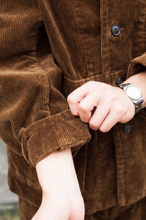 PORTER CLASSIC】CORDUROY NORFOLK JACKET-SLOW&STEADY