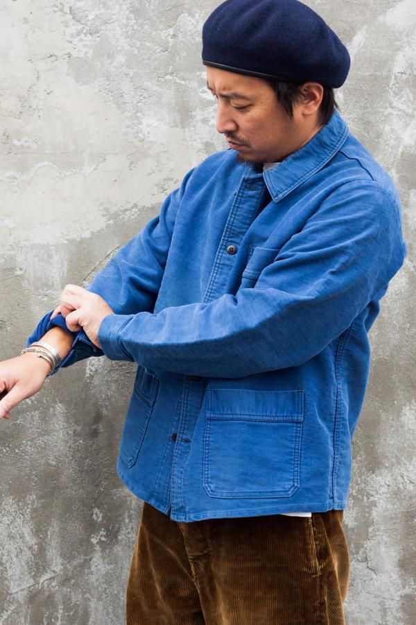 VINTAGE ITEM】1930s VINTAGE MOLESKIN WORK JACKET-SLOW&STEADY VINTAGE ITEM】1930s VINTAGE MOLESKIN WORK JACKET-SLOW&STEADY