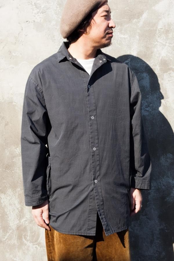 トップス porter classic  kerouac shirt PORTER CLASSIC 19SS SASHIKO SUPER LIGHT KEROUAC SHIRT 刺し子