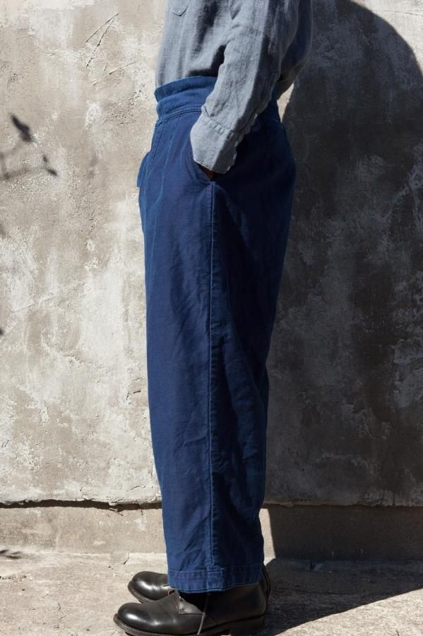 PORTER CLASSICMOLESKIN CHINESE PANTS SLOW&STEADY
