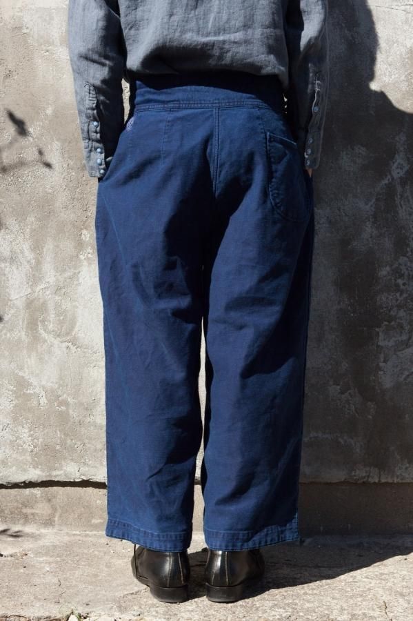 PORTER CLASSIC】MOLESKIN CHINESE PANTS-SLOW&STEADY