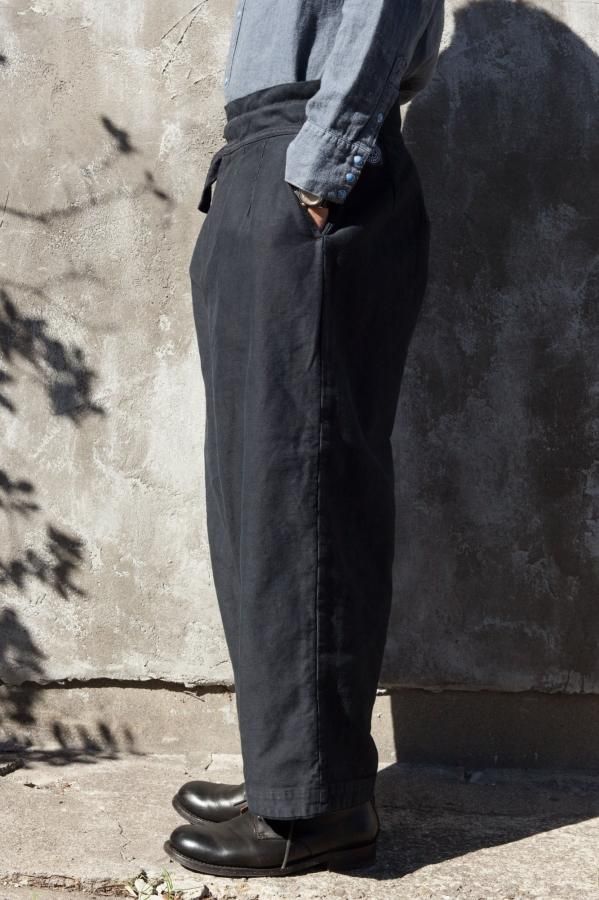 み*く様 ポータークラシック MOLESKIN PANTS BLACK み*く様 ポータークラシック MOLESKIN PANTS BLACK PORTER