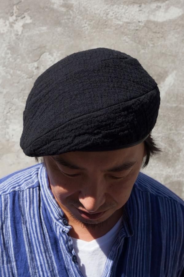 激美品　ポーター　クラシック　BERET　ベレー帽　帽子　刺し子　ハンチングSASHIKO