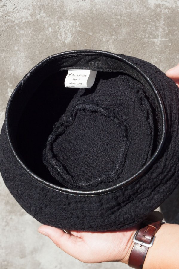 PORTER CLASSIC】SASHIKO BERET 1-SLOW&STEADY