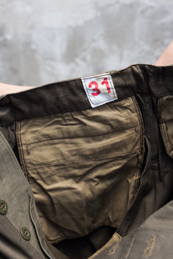 VINTAGE ITEM】M-47 Cargo pants 