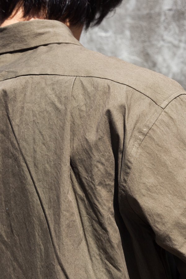 FRANK LEDER】WASHED GERMAN VENTILE COTTON SHIRT JACKET-SLOW＆STEADY