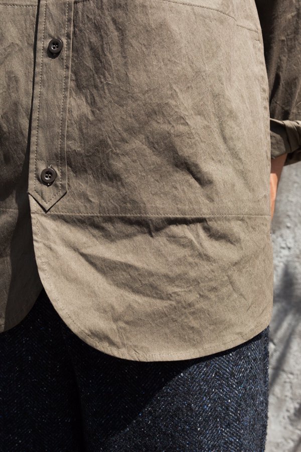 FRANK LEDER】WASHED GERMAN VENTILE COTTON SHIRT JACKET-SLOW＆STEADY