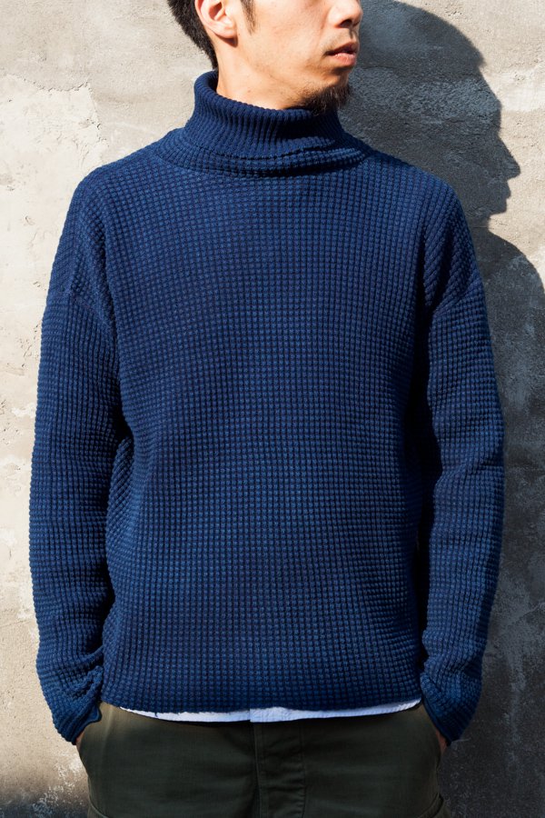 PORTER CLASSIC】FRENCH THERMAL TURTLENECK-SLOW&STEADY
