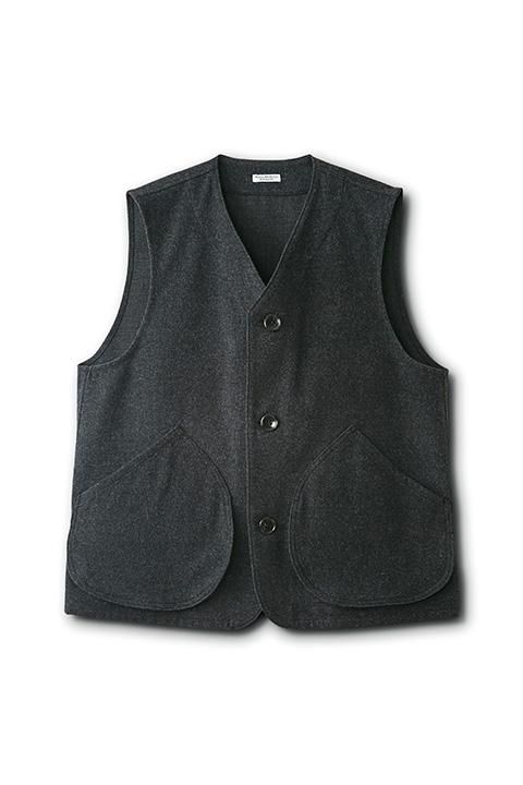PHIGVEL】OLD WOOL SPORTS VEST-SLOW＆STEADY