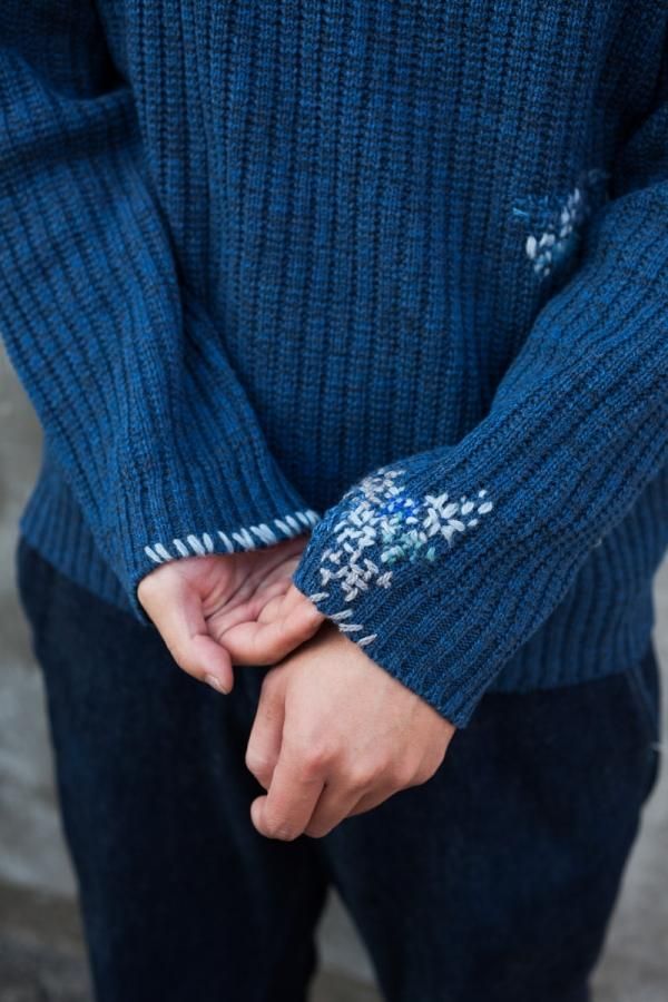 PORTER CLASSIC】H/W HEART KNIT-SLOW&STEADY