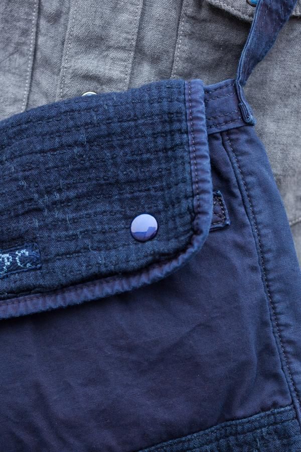POTER CLASSIC】SASHIKO LIGHT SHOULDER BAG S- SLOW&STEADY -