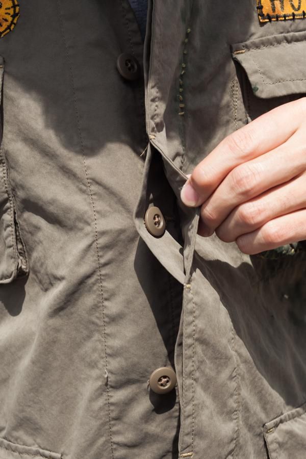 PORTER CLASSIC】H/W HIPPIE WEATHER JACKET-SLOW&STEADY PORTER CLASSIC】H/W HIPPIE WEATHER JACKET-SLOW&STEADY