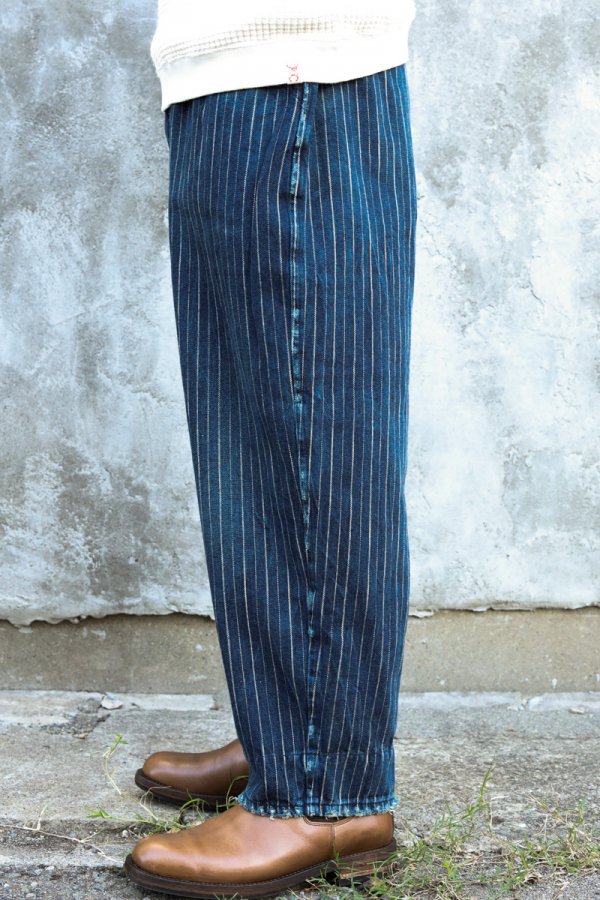 PORTER CLASSIC】HAWAIIAN DENIM PANTS-SLOW&STEADY