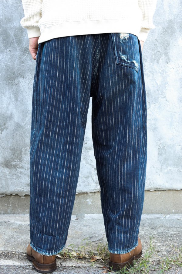 PORTER CLASSIC】HAWAIIAN DENIM PANTS-SLOW&STEADY