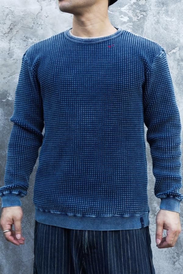 PORTER CLASSIC】FRENCH THERMAL CREWNECK-SLOW&STEADY