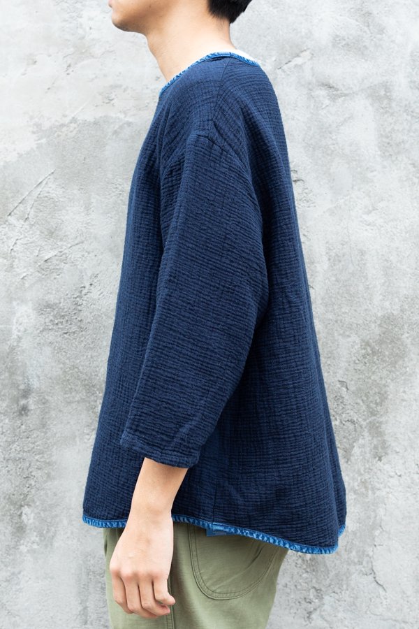 porter classic SASHIKO SUPER LIGHT SWEAT