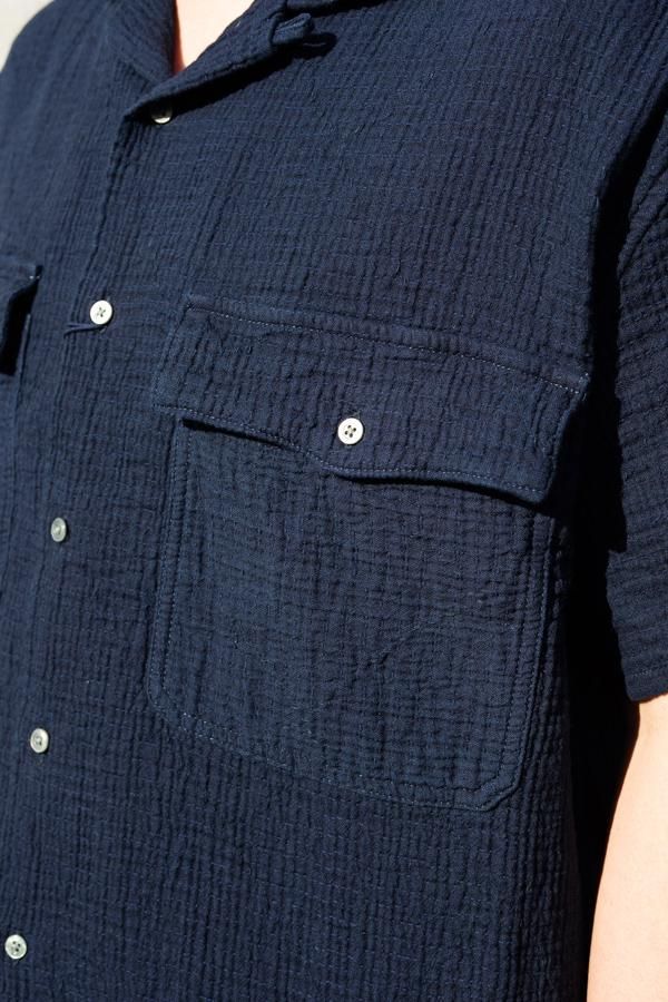 PORTER CLASSIC】SASHIKO SUPER LIGHT SWEAT SHIRTS-SLOW&STEADY PORTER CLASSIC】SASHIKO SUPER LIGHT SWEAT SHIRTS-SLOW&STEADY