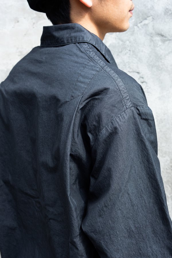 PORTER CLASSIC】POPLIN MIL-SHIRTS JACKET-SLOW&STEADY