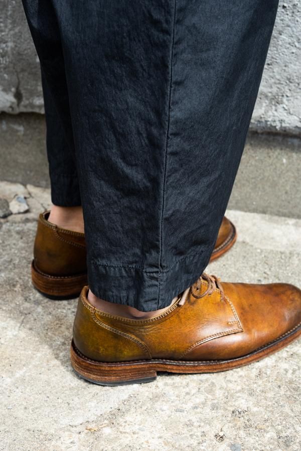 PORTER CLASSIC】POPLIN JAZZ PANTS-SLOW&STEADY