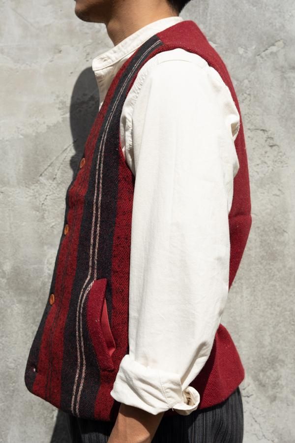 FRANK LEDER】VINTAGE FABRIC EDITION VEST-SLOW&STEADY