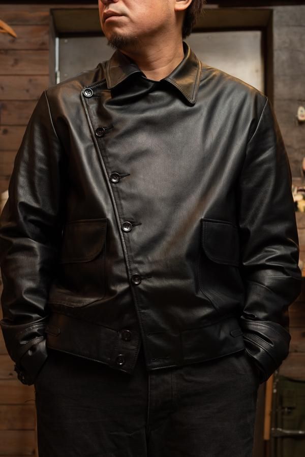 PORTER CLASSIC】GOAT LEATHER FLIGHT JACKET-SLOW&STEADY