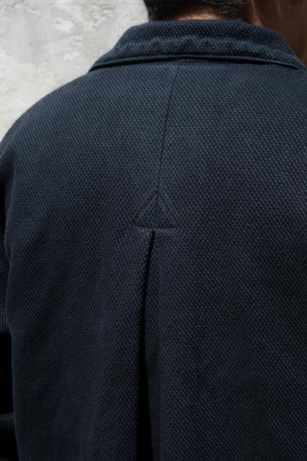 PORTER CLASSIC】PC KENDO SHIRT JACKET WITH SILVER BUTTONS PORTER CLASSIC】PC KENDO SHIRT JACKET WITH SILVER BUTTONS
