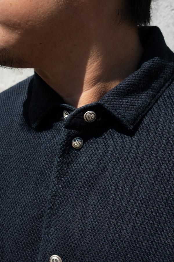 PORTER CLASSIC】PC KENDO SHIRT JACKET WITH SILVER BUTTONS-SLOW&STEADY