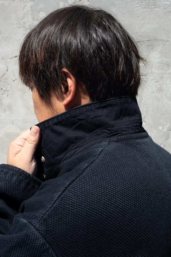 PORTER CLASSIC】PC KENDO SHIRT JACKET WITH SILVER BUTTONS