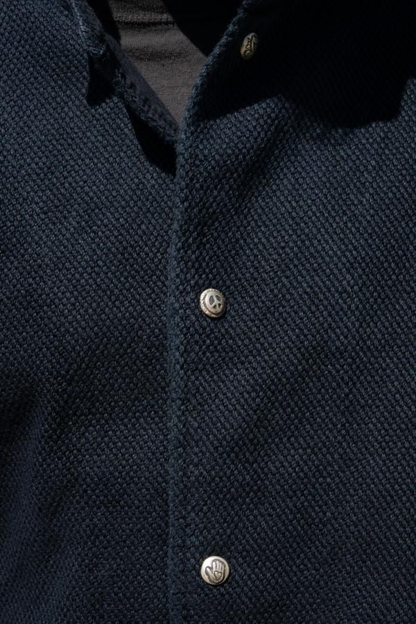 PORTER CLASSIC】PC KENDO SHIRT JACKET WITH SILVER BUTTONS-SLOW&STEADY