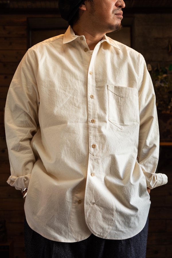 FRANK LEDER】VINTAGE BEDSHEET BOHEMIA SHIRT-SLOW&STEADY