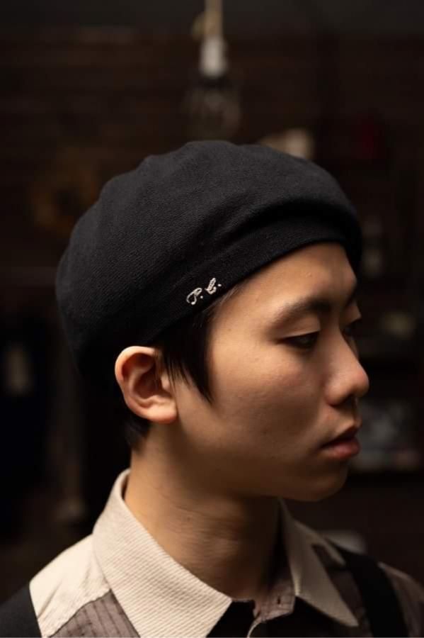 PORTER CLASSIC】COTTON KNIT BERET-SLOW&STEADY